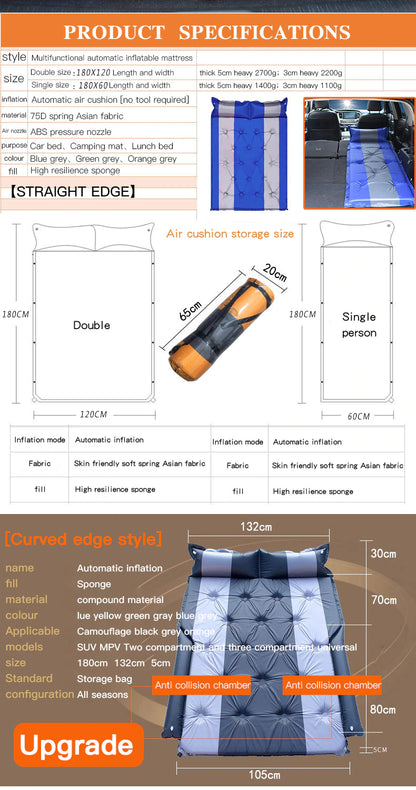 Carloto Bed™ Travelling Bed for Car