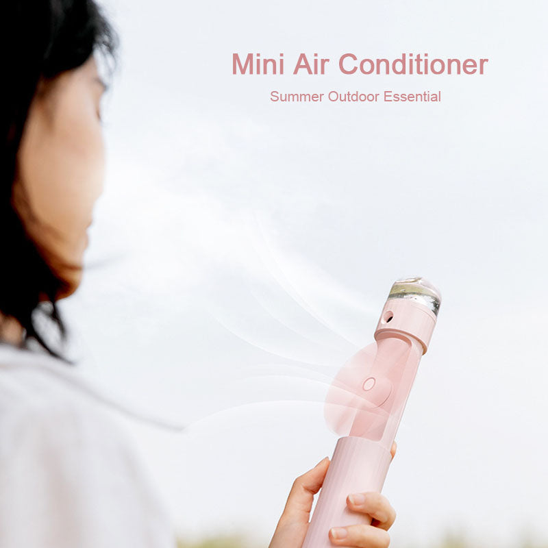 Relaxdo Fan™ 4 - in - 1 Portable Mini Mist Fan